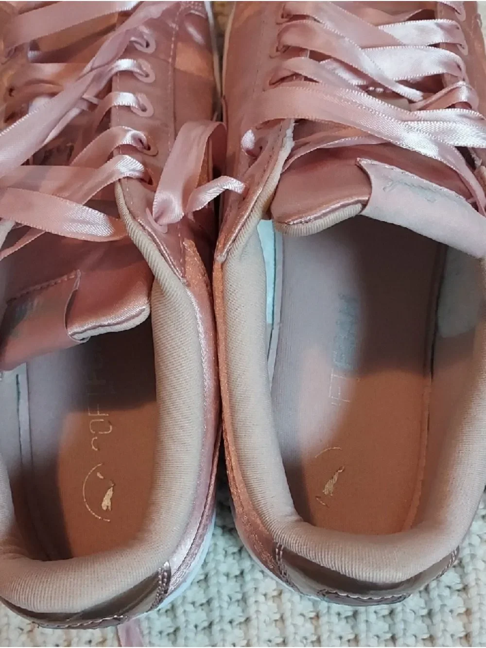 PUMA Women's Vikky Platform EP Softform Sneakers Sz 9.5